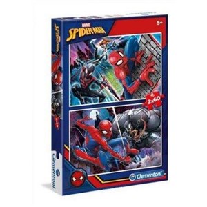 Bild von Puzzle 2x60 Spider-Man