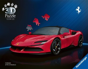 Obrazek Puzzle 3D Iconics Ferrari Stradale 108el