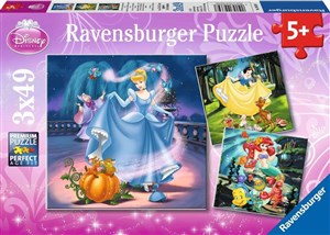 Bild von Puzzle Disney Księżniczki 3x49