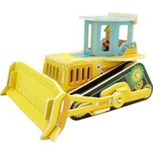 Obrazek Puzzle Drewniany spychacz