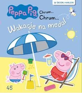 Bild von Świnka Peppa. Chrum... Chrum. 45 Tom 45. Wakacje na medal