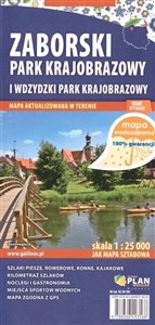 Obrazek Mapa turyst. - Zaborski Park Krajobrazowy 1:25 000