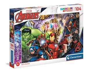 Bild von Puzzle 104 brylantowe Marvel 20181