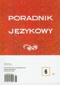 Bild von Poradnik językowy 6/2009