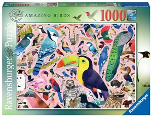 Bild von Puzzle 2D 1000 Matt Sewell's Wspaniałe ptaki 16769