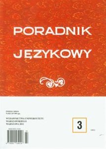 Bild von Poradnik Językowy 3/2011