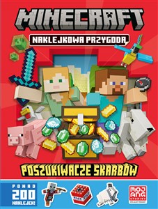 Obrazek Minecraft. Naklejkowa przygoda. Poszukiwacze skarbów