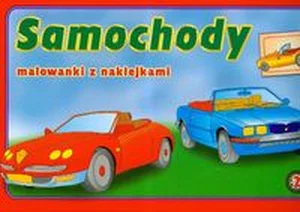 Bild von Samochody 2 malowanki z naklejkami