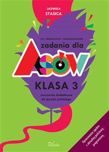 Bild von Zadania dla asów klasa 3 Ćwiczenia dodatkowe do języka polskiego dla ośmiolatków i dziewięciolatków