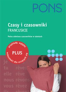 Obrazek Pons Czasy i czasowniki francuskie Pełna odmiana czasowników w tabelach