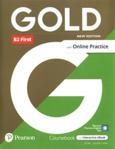 Bild von Gold B2 First with Online Practice Coursebook