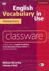 Bild von English Vocabulary in Use Elementary Classware