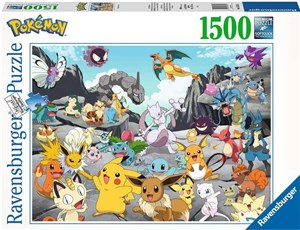 Bild von Puzzle 2D 1500 Pokémon Classic 16784