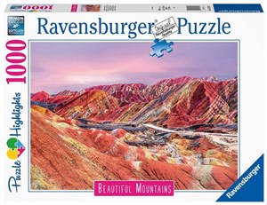 Obrazek Puzzle 1000 Góry Tęczowe