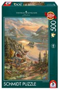 Pokaż szczegóły dla Puzzle 500 PQ T.Kinkade Nad jeziorem Puzzle 500... - Ksiegarnia w niemczech