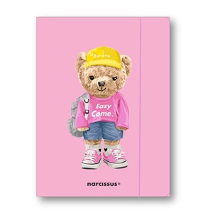 Bild von Teczka A4 z gumką Teddies Miś Urszula