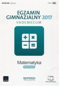 Obrazek Egzamin gimnazjalny 2017 Matematyka Vademecum