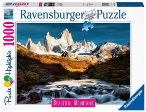 Obrazek Puzzle 1000 Góry Tęczowe