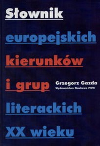 Bild von Słownik europejskich kierunków i grup literackich XX wieku