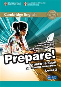 Obrazek Cambridge English Prepare! 2 Student's Book + Online workbook