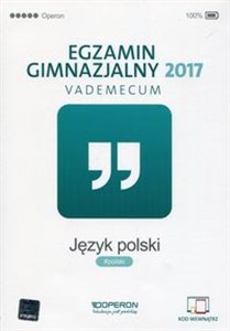Bild von Egzamin gimnazjalny 2017 Język polski Vademecum