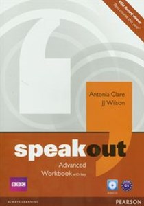 Obrazek Speakout Advanced Workbook with key + CD
