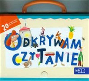 Obrazek Odkrywam czytanie 1 Część 1-21 Zestaw książeczek do czytania Pakiet