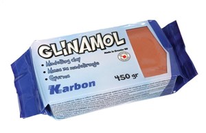 Obrazek Glinamol Teracota 450g KARBON