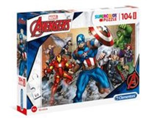 Bild von Puzzle Supercolor 104 Maxi Marvel Avengers