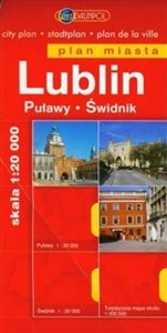 Obrazek Lublin Puławy Świdnik plan miasta