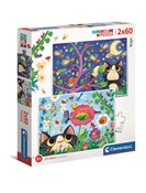 Pokaż szczegóły dla Puzzle 2w1 super color Bugs 21618 Polska książka : Puzzle 2w1...