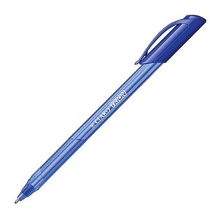 Obrazek Długopis Claro Trion 1mm niebieski (50szt)