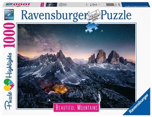 Bild von Puzzle 1000 Tre Cime, Dolomity