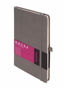 Bild von Memofix A5 notes kratka szary