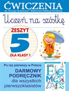 Obrazek Uczeń na szóstkę Zeszyt 5 dla klasy 1