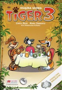 Obrazek Tiger 3 Książka ucznia Podręcznik wieloletni z płytą CD