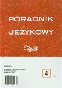 Bild von Poradnik językowy 4/2012