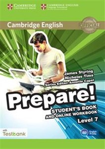 Bild von Cambridge English Prepare! 7 Student's Book online Workbook