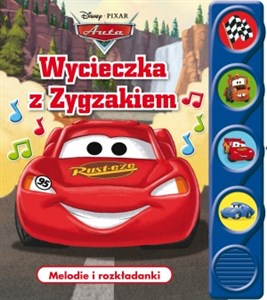 Obrazek Disney Auta. Wycieczka z Zygzakiem. Melodie i rozkładanki