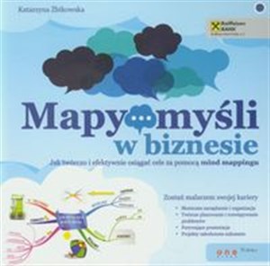 Obrazek Mapy myśli w biznesie Jak twórczo i efektywnie osiągać cele za pomocą mind mappingu