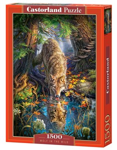 Obrazek Puzzle 1500 Wolf in the Wild