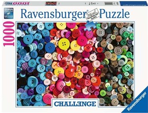 Obrazek Puzzle 2D 1000 Challenge Kolorowe guziki 16563