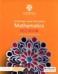 Obrazek Cambridge Lower Secondary Mathematics Learner's Book 7 with Digital Access