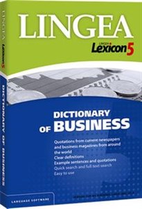 Bild von Lingea Dictionary of Business Lexicon 5