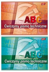 Obrazek Blok Ćwiczymy pismo techniczne A4 6 kartek