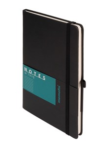 Bild von Memofix A5 notes linia czarny