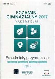 Bild von Egzamin gimnazjalny 2017 Przedmioty przyrodnicze Vademecum Część 2