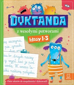 Obrazek Dyktanda z wesołymi potworami klasy 1-3