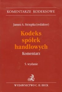 Bild von Kodeks Spółek Handlowych Komentarz