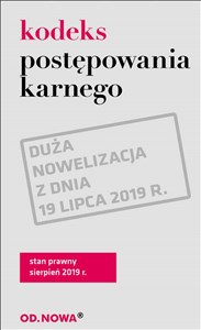 Obrazek Kodeks postępowania karnego